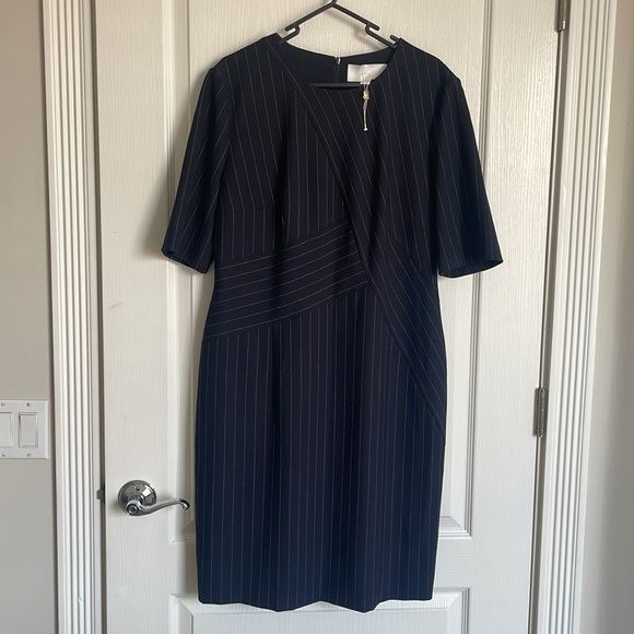 HUGO BOSS NWT Sheath Dress  
Pinstripe Dress 12 - Picture 1 of 12